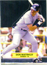1988 Donruss Pop-Ups Baseball Cards    001      Don Mattingly